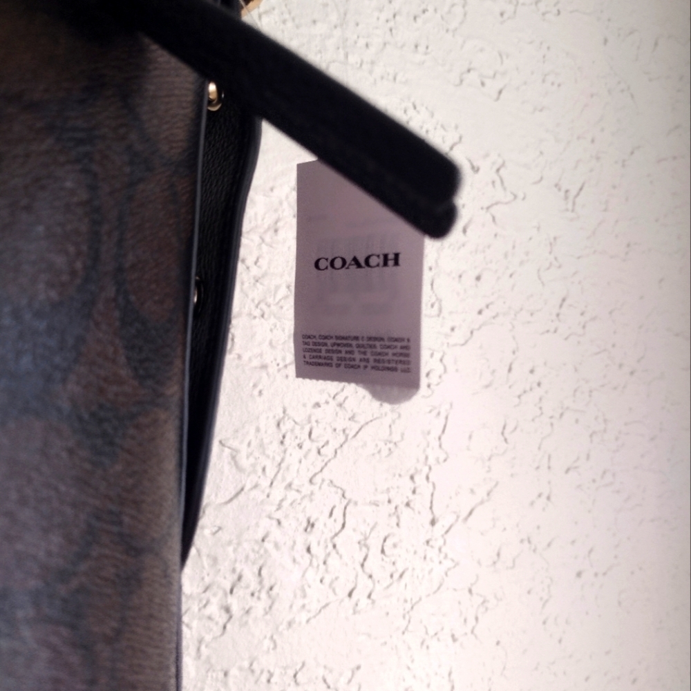 Coach Signature Canvas Val Duffle Bag NWT Sold - Picture 15 of 16